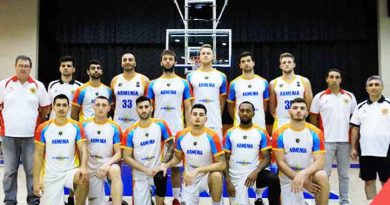 Armenia backetball team