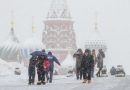 Moscow snowfall