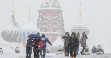 Moscow snowfall