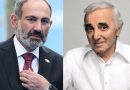 nikol pashinyan charles aznavour