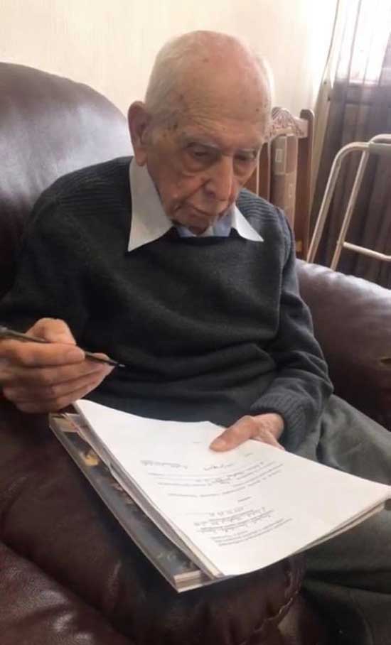 105-ամյա իտալահայը