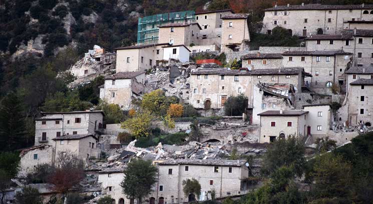 Իտալիա երկրաշարժ