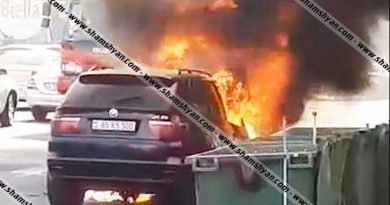 BMW այրվել