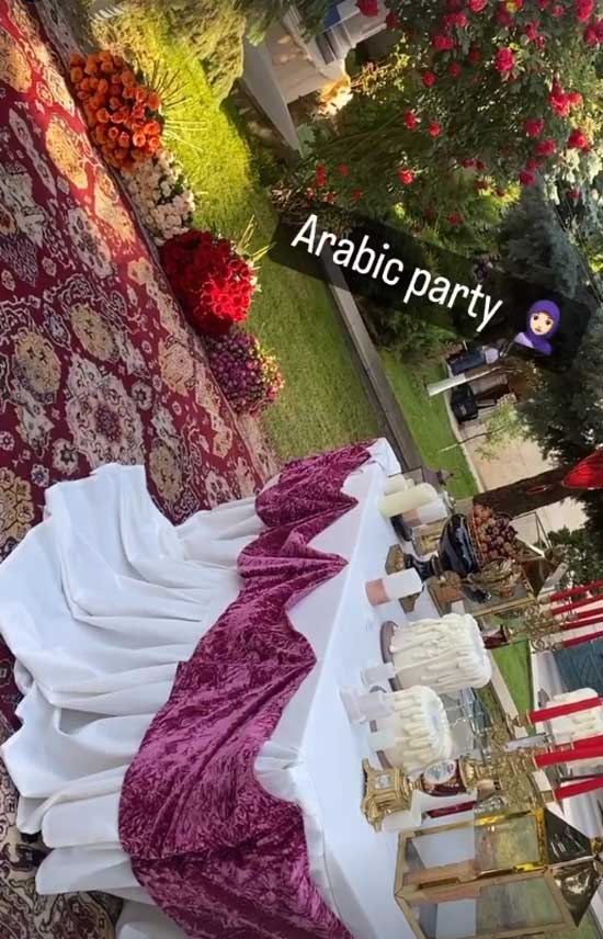 arabic party angelina