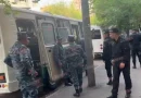 Ոստիկանական մեծ ուժեր են կուտակվել Պարոնյան փողոցում (Տեսանյութ)