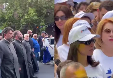 Քանի քաղաքացի է մասնակցում երթին. ներկա են Սամվել Կարապետյանի դուստրը և կինը
