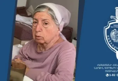 Հայտնաբերվել է որպես անհայտ կորած որոնվող 81-ամյա կնոջ դին