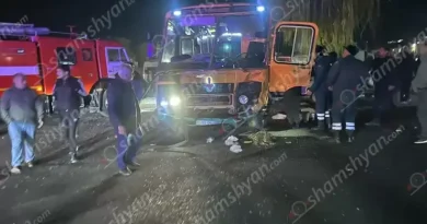 Խոշոր վթար Ոսկեվազի խաչմերուկում. կա 10 վիրավոր