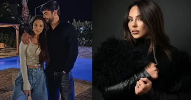 Աննա Սիմոնյանի ամանորյա լուսանկարը՝ ամուսնու Մովսես Երեմյանի հետ․ ֆոտո