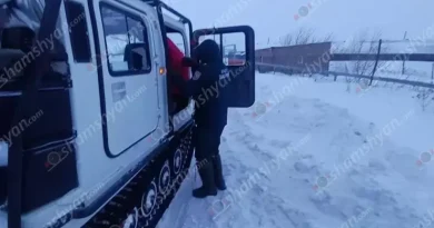 Արագածում փրկարարները, ձնաբքի պայմաններում ծննդկանին տեղափոխել են հիվանդանոց, ով ժամեր անց տղա է ունեցել