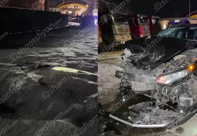 Խոշոր ավտովթար՝ Երևանում. Էրեբունու թաղապետի «քթի տակ», «մարդաբոյ» փոսի պատճառով. կա 5 վիրավոր