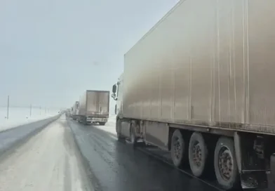 Գյումրի-Բավրա ճանապարհին մեծ խցանում է առաջացել Գյումրի-Բավրա ճանապարհին մեծ խցանում է առաջացել