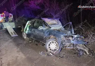 Ողբերգական ավտովթար՝ Կոտայքի մարզում. «Opel»-ը կոտրել է մի քանի ծառեր և կողաշրջված հայտնվել ծառերի մեջ. կա 1 զոհ, 2 վիրավոր․ մահացածը ՀՀ ՊՆ ծառայող էր Ողբերգական ավտովթար՝ Կոտայքի մարզում. «Opel»-ը կոտրել է մի քանի ծառեր և կողաշրջված հայտնվել ծառերի մեջ. կա 1 զոհ, 2 վիրավոր․ մահացածը ՀՀ ՊՆ ծառայող էր