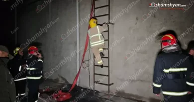 Հրդեհ է բռնկվել Օհանով փողոցում գործող «Երևան Սիթի» սուպերմարկետի տանիքում