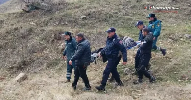 Գեղարքունիքում փրկարարները, պարեկներն ու բժիշկները ձորը գլորված կնոջը հայտնաբերել ու տեղափոխել են ԲԿ