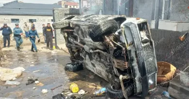 Բյուրեղավանում ավտովերանորոգման կետում աշխատանքներ կատարելիս պայթյուն է տեղի ունեցել՝ հրդեհի բռնկումով