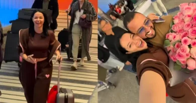 Սուպեր Սաքոն ծաղկեփնջով դիմավորում է իր պրոդյուսերին