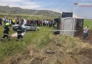 Խոշոր ու ողբերգական ավտովթար․ բախվել են «ՎԱԶ-21099»-ը և «Volvo» մակնիշի բեռնատարը․ կա 3 զոհ