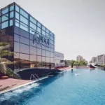 the pool
