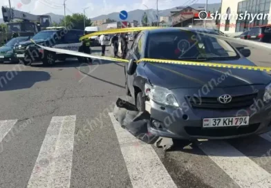 20-ամյա վարորդը վրաերթի է ենթարկել սանմաքրման աշխատակցուհուն